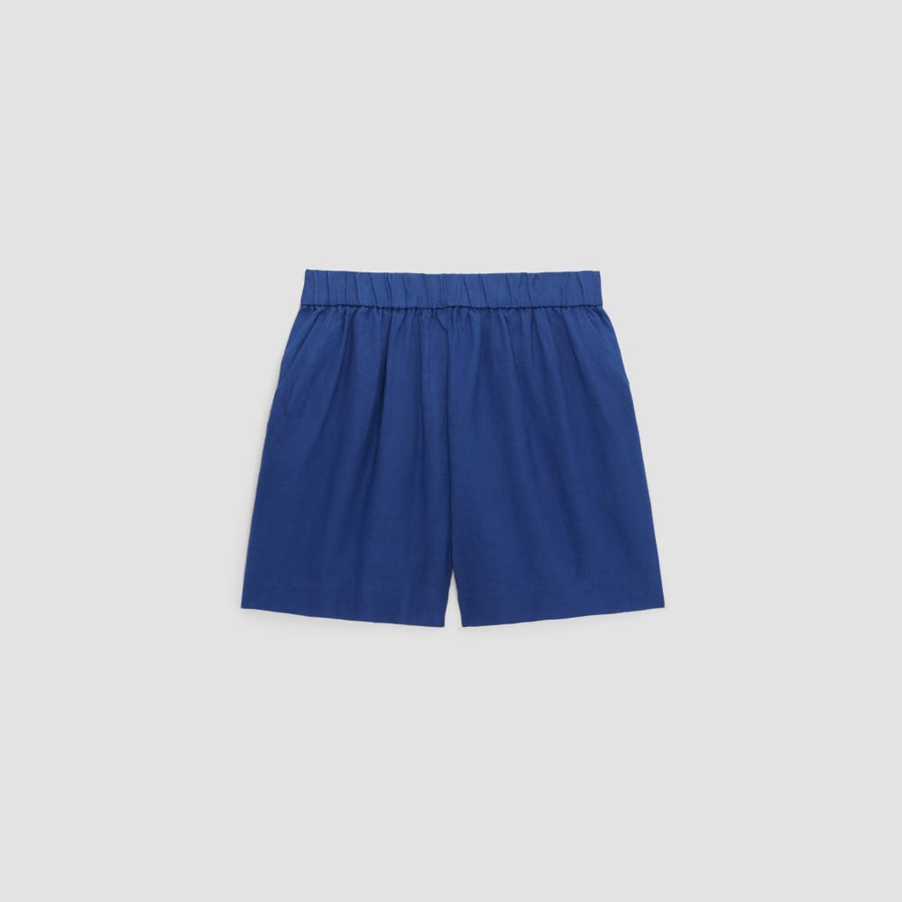 womens-linen-boxer-short-mazarine-blue | alt