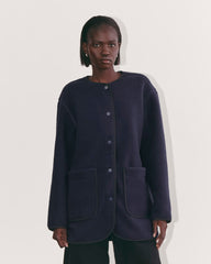 womens-teddy-fleece-liner-jacket-navy | primary