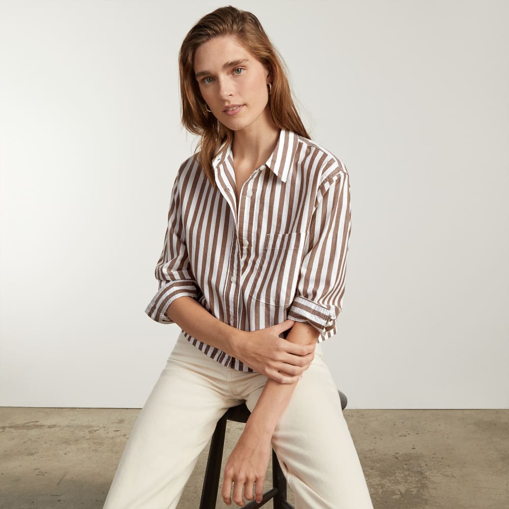 womens-silky-cttn-cropped-shirt-espresso-white