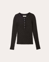womens-cozy-rib-henley-black | alt
