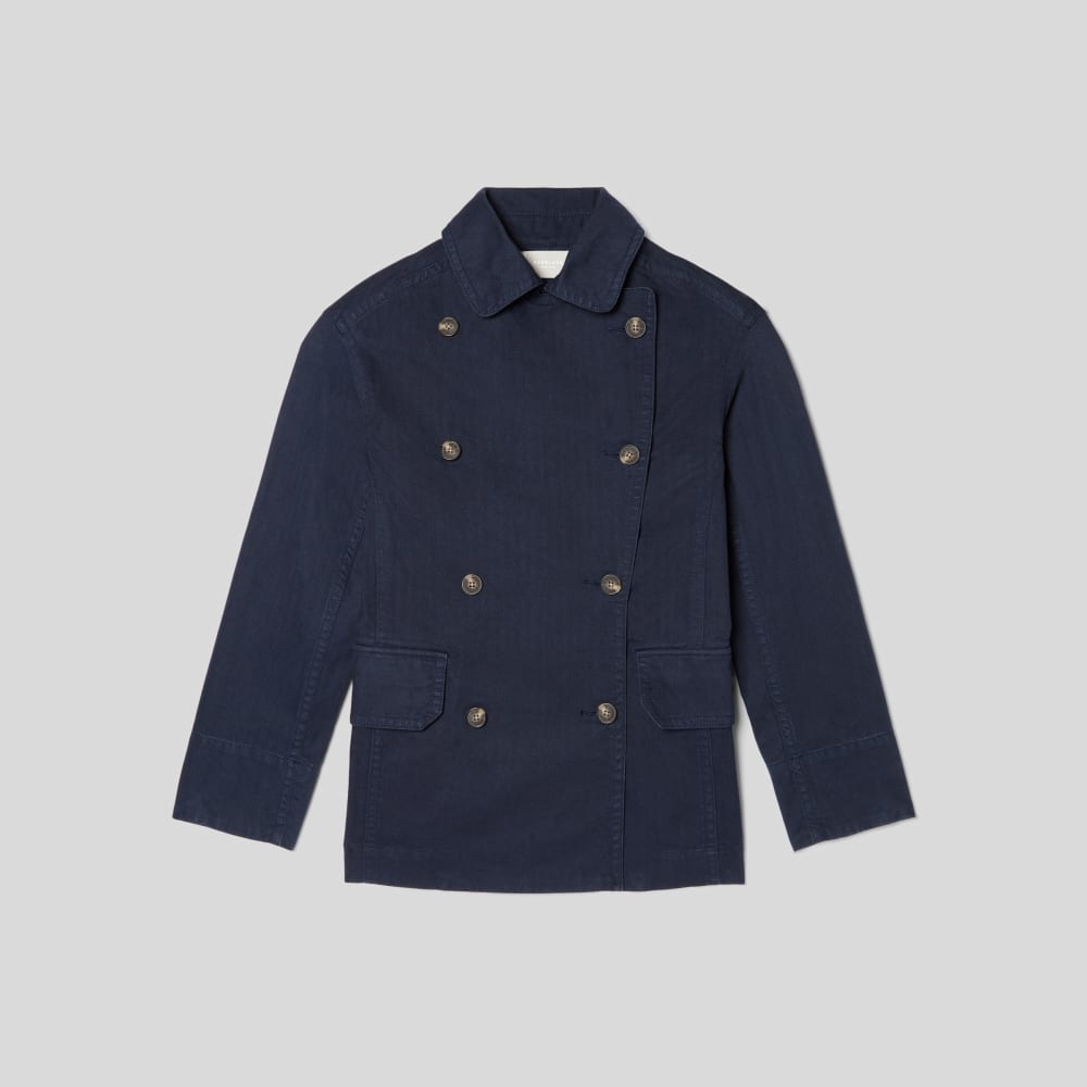 womens-organic-cotton-herringbone-jacket-navy | alt