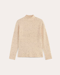 womens-mockneck-sweater-plush-cotton-cream-confetti | alt