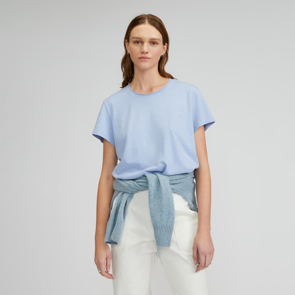 womens-relaxed-hemp-tee-periwinkle | primary