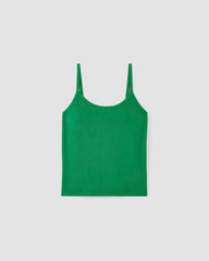 womens-supima-spaghetti-strap-cami-grass-green | alt