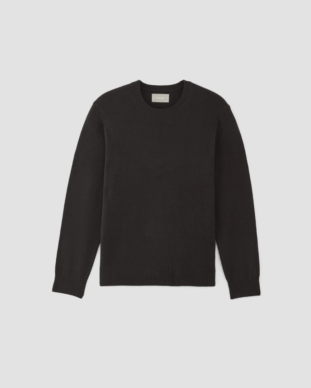mens-felted-merino-crew-neck-sweater-black | alt