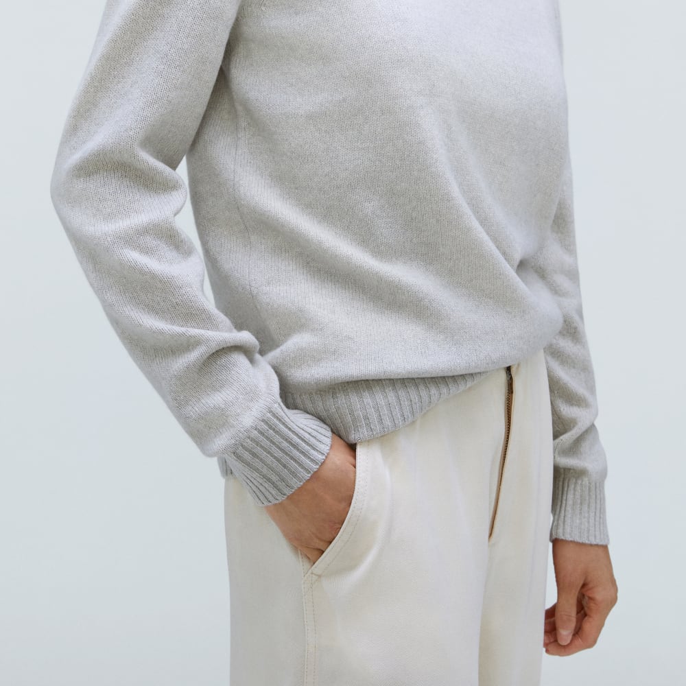 unisex-recashmere-crew-pale-heather-grey