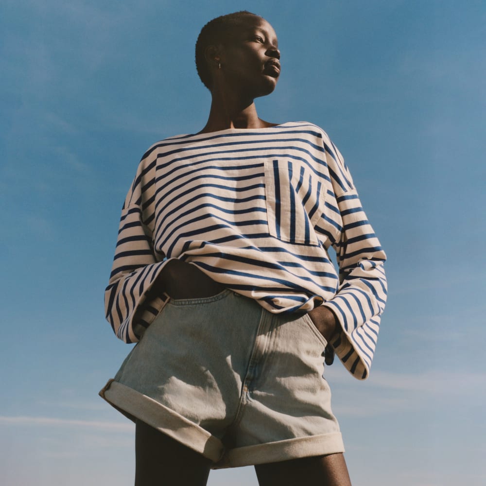 womens-premium-wt-oversized-pocket-tee-canvas-tan-mazarine-blue