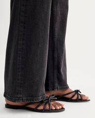 womens-leather-bow-sandal-black