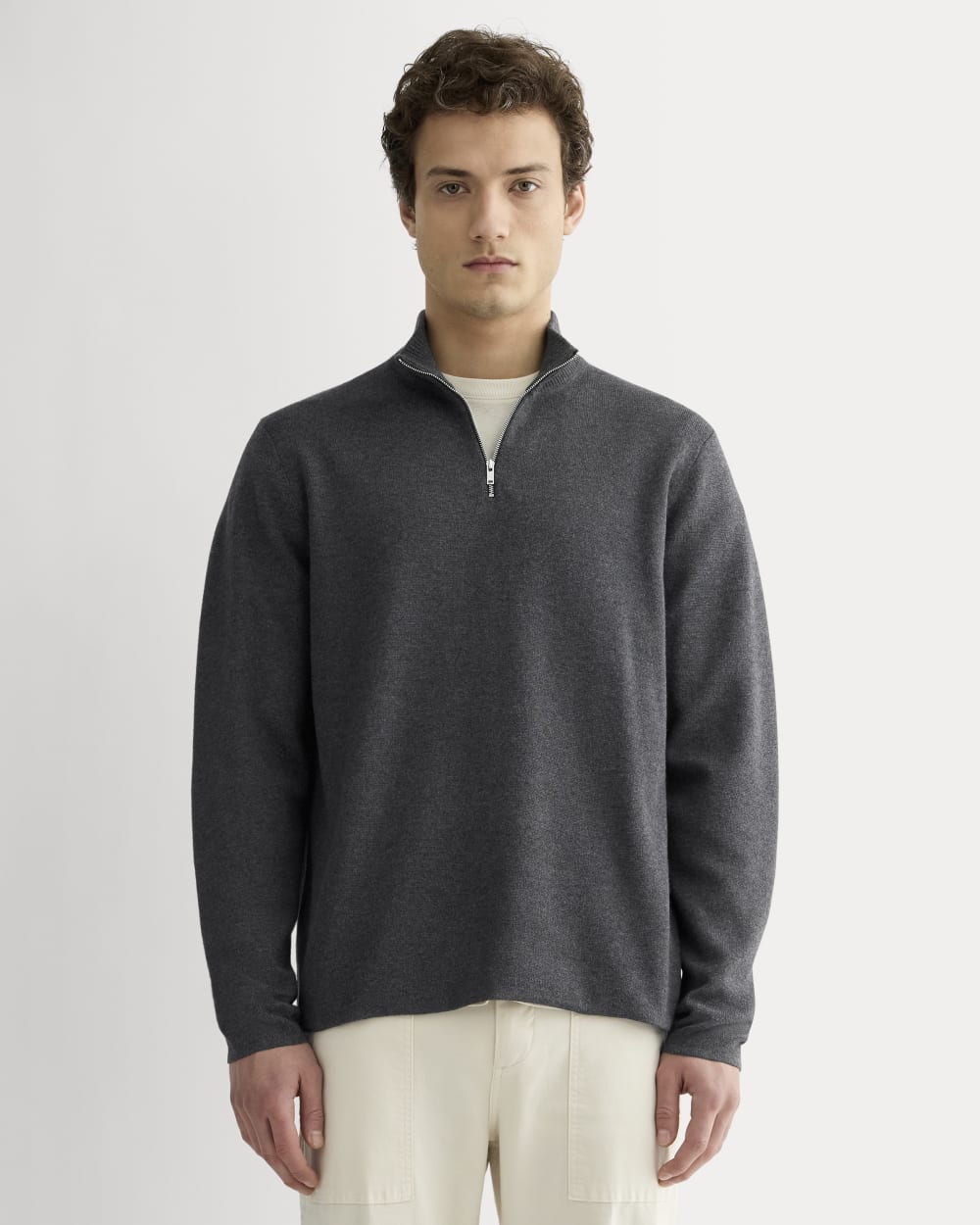 mens-no-sweat-quarter-zip-heathered-ash | primary