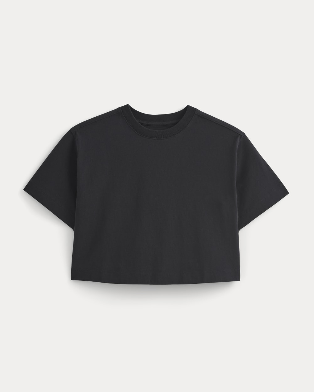 womens-premium-weight-cropped-tee-black | alt