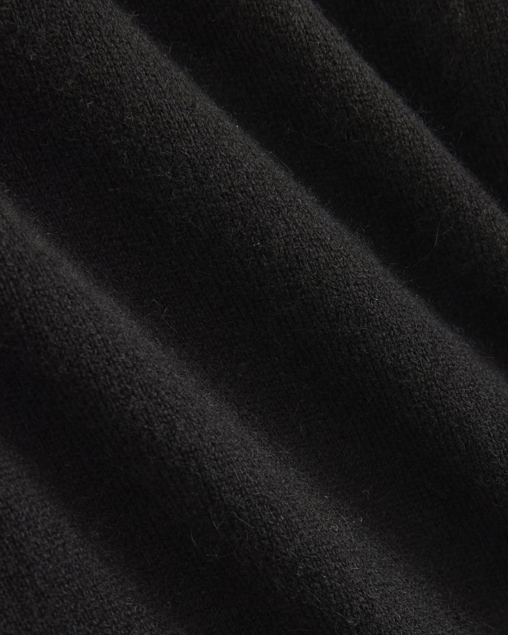 womens-cashmere-button-up-shirt-black