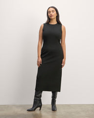 womens-dream-90s-midi-shift-dress-black | primary