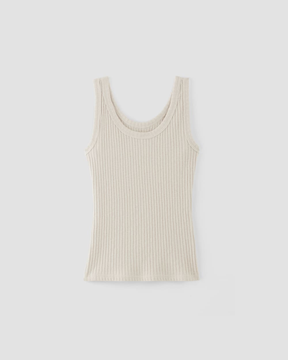 womens-rib-knit-organic-cotton-tank-bone | alt
