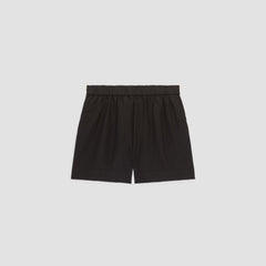 womens-linen-boxer-short-black | alt