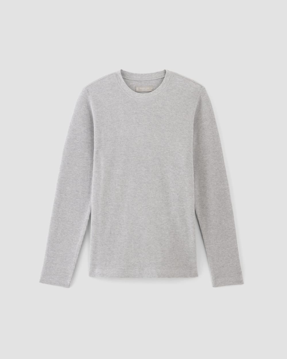 mens-waffle-ls-crew-light-grey-donegal | alt
