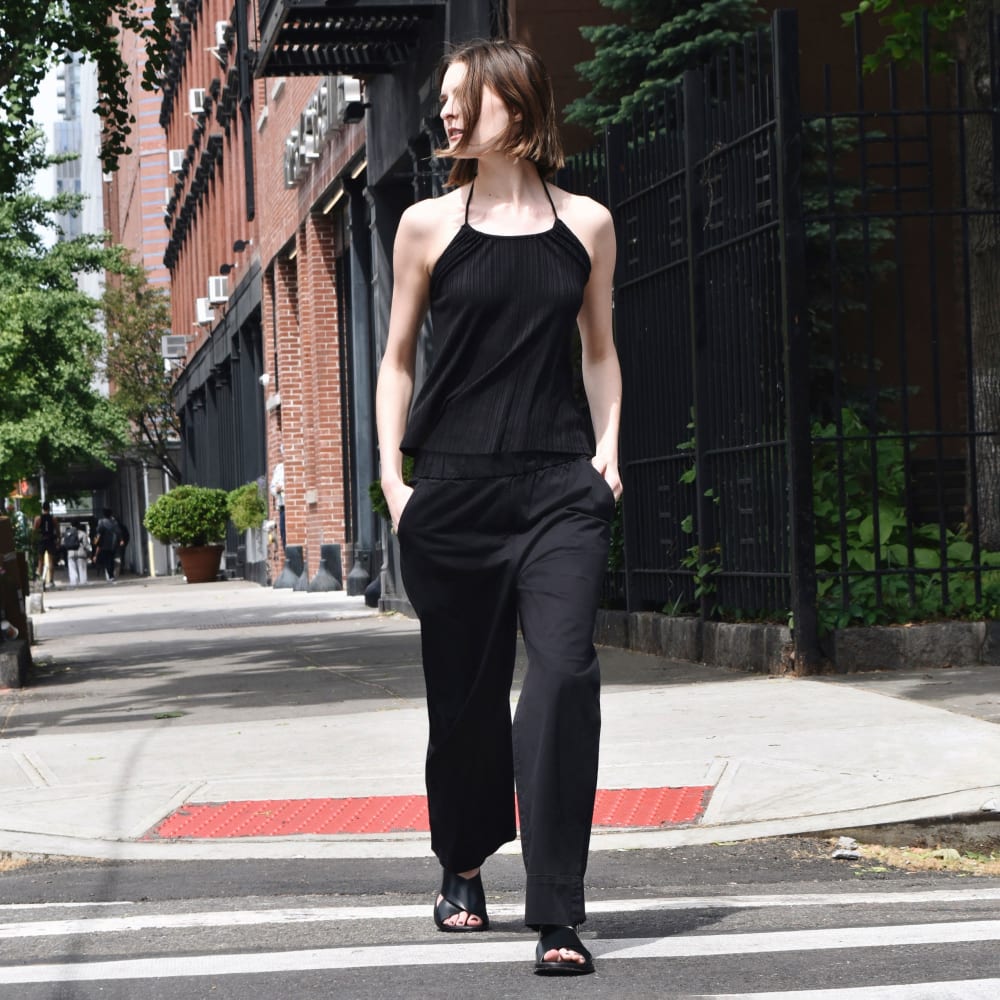 womens-rib-soft-knit-halter-top-black