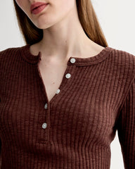womens-cozy-rib-henley-dark-mahogany
