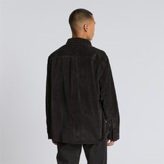 unisex-corduroy-overshirt-black