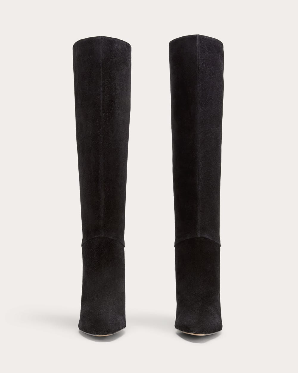 womens-knee-high-banana-heel-boot-black-suede