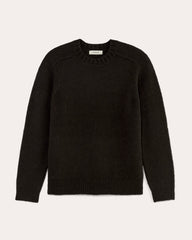 mens-cloud-crewneck-sweater-organic-black | alt