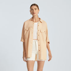 womens-organic-cotton-tourist-shirt-plaid-orange-seafoam