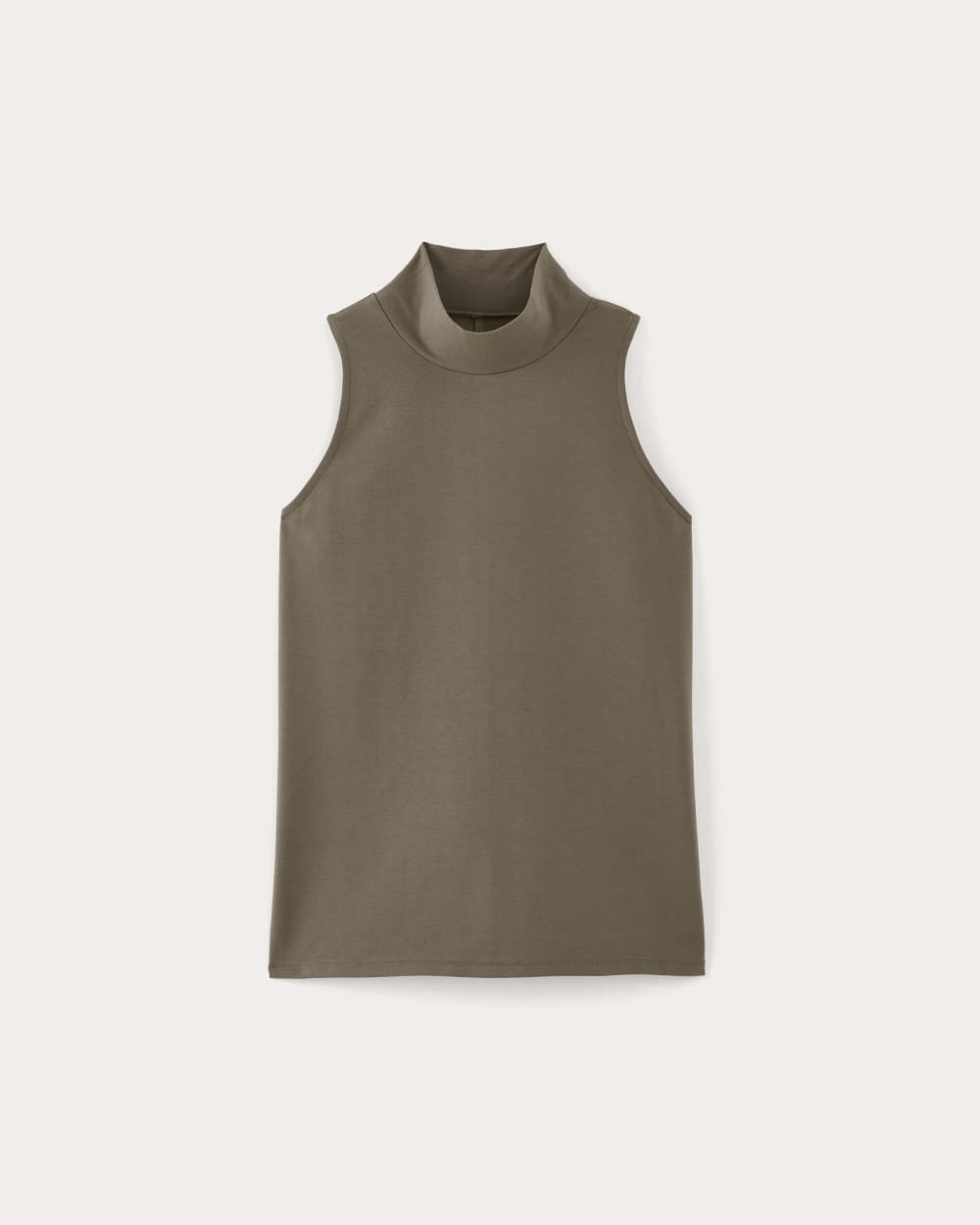 womens-supima-cutaway-mockneck-tank-taupe | alt