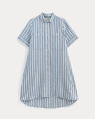 womens-linen-day-tripper-dress-soft-cobalt-bone-stripe | alt