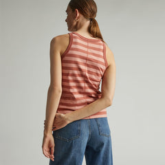womens-organic-cotton-cutaway-tank-redwood-stripe