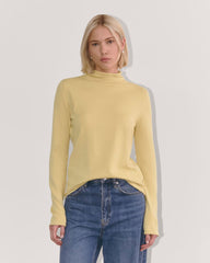 womens-funnel-neck-cotton-cashmere-parsnip | primary