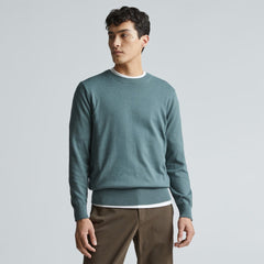 mens-no-sweat-cotton-sweater-green-balsam | primary