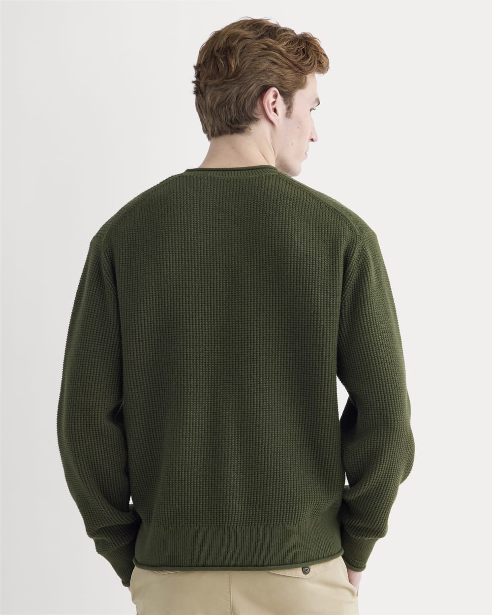 mens-waffle-rollneck-crew-dark-green