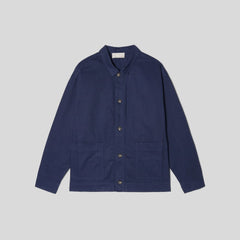 mens-organic-herringbone-utility-jacket-navy | alt