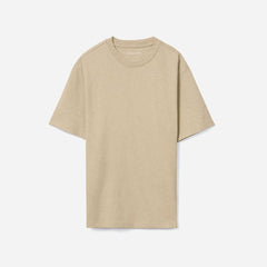mens-prem-wt-rlxd-crew-hthr-cashew | alt