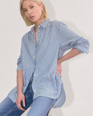womens-gathered-shirt-silky-cotton-bone-mazarine-blue