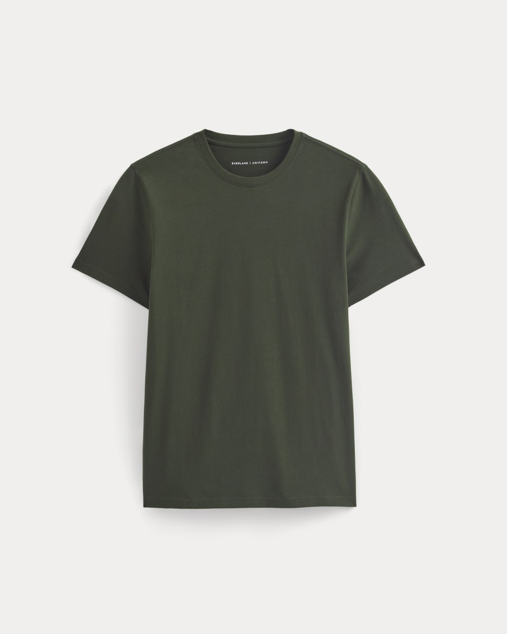 mens-essential-organic-crew-uniform-dark-green | alt