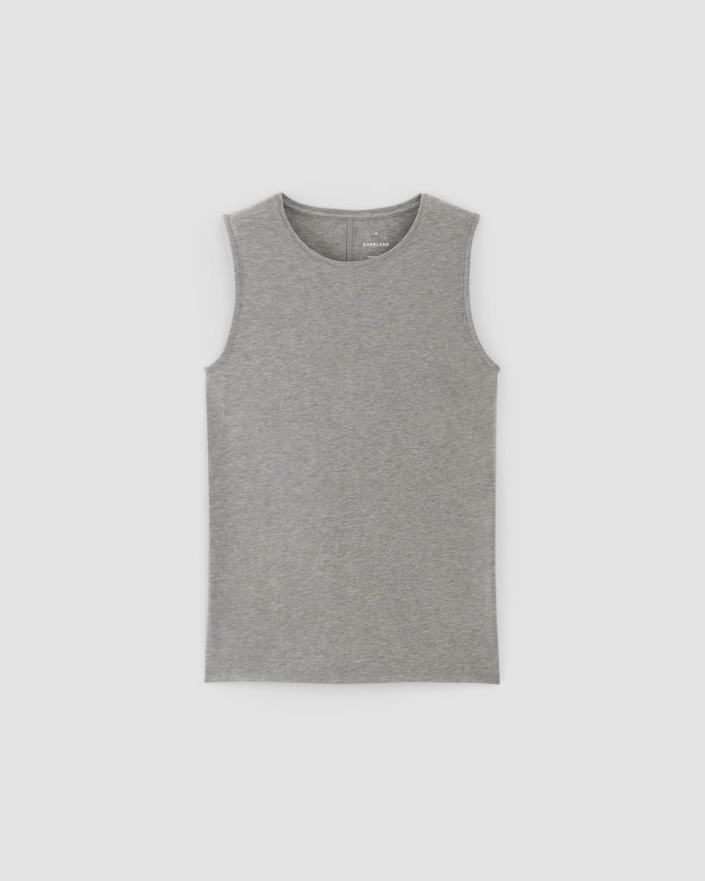 womens-supima-stretch-tank-mid-heather-grey | alt
