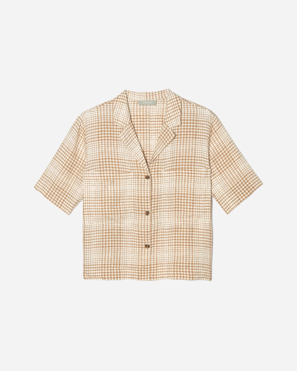 womens-linen-workwear-shirt-coffee-grid