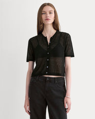 womens-air-alpaca-short-sleeve-cardigan-black | primary