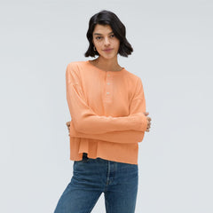 womens-organic-ctn-waffle-henley-orange-chiffon