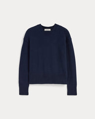 womens-organic-cotton-crew-navy | alt