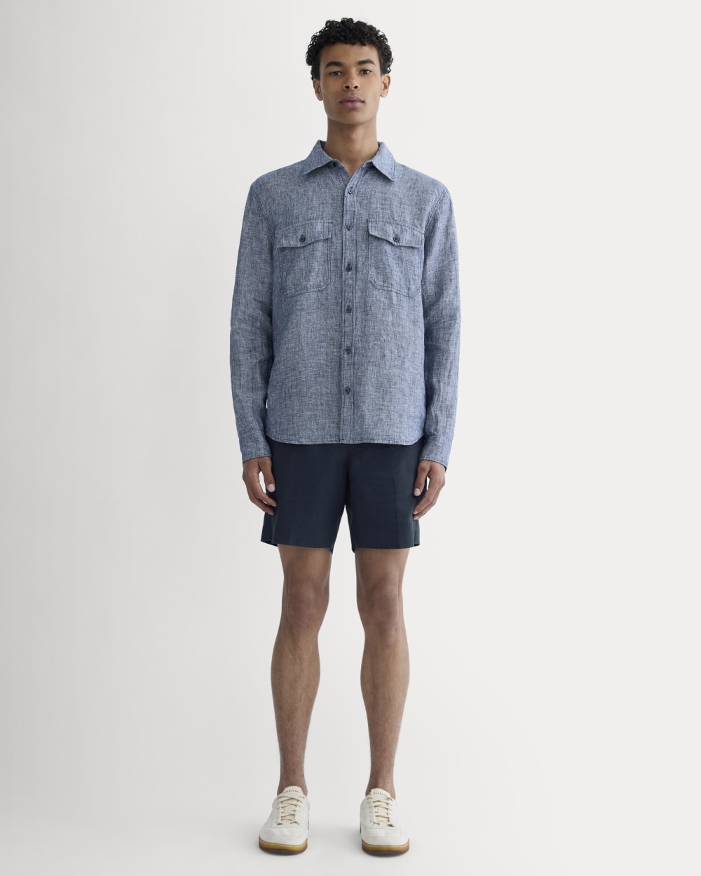 mens-linen-trouser-short-navy