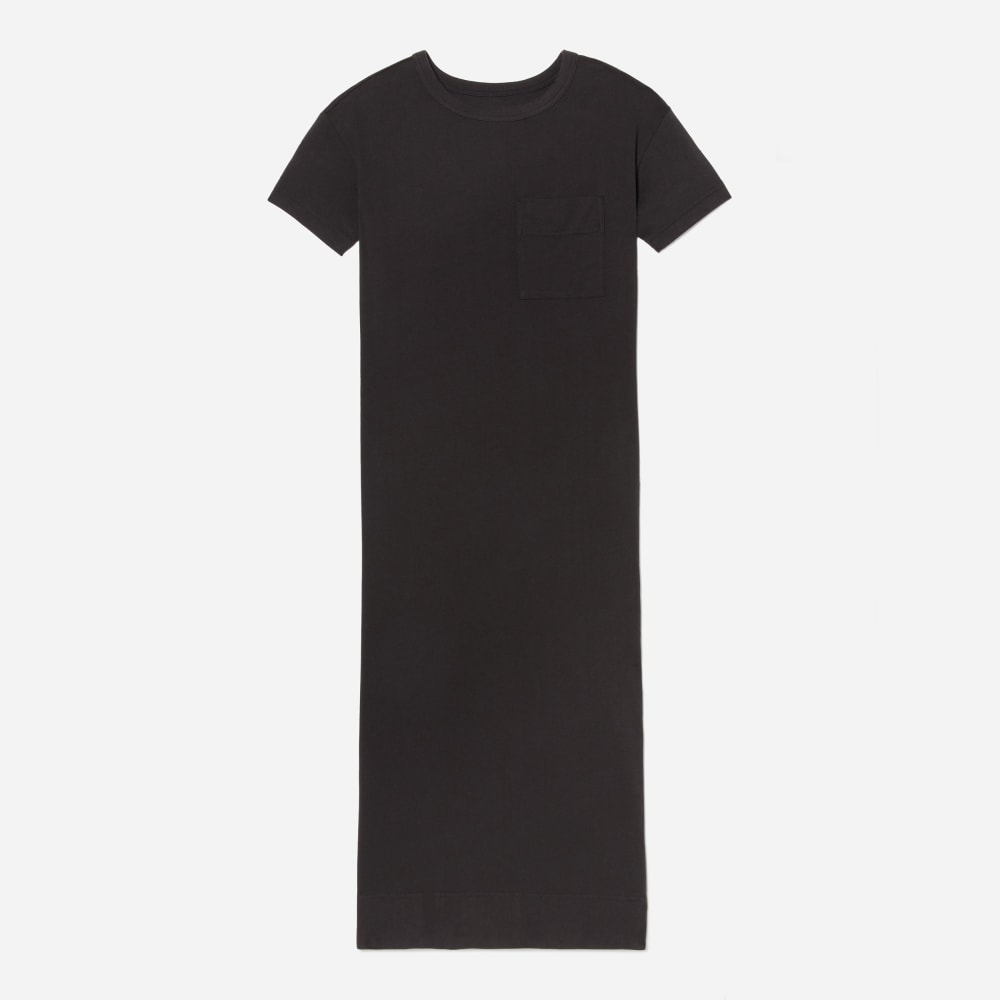 womens-organic-maxi-tee-dress-black