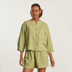 womens-linen-billow-blouse-leek