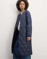 womens-long-quilted-liner-navy | primary