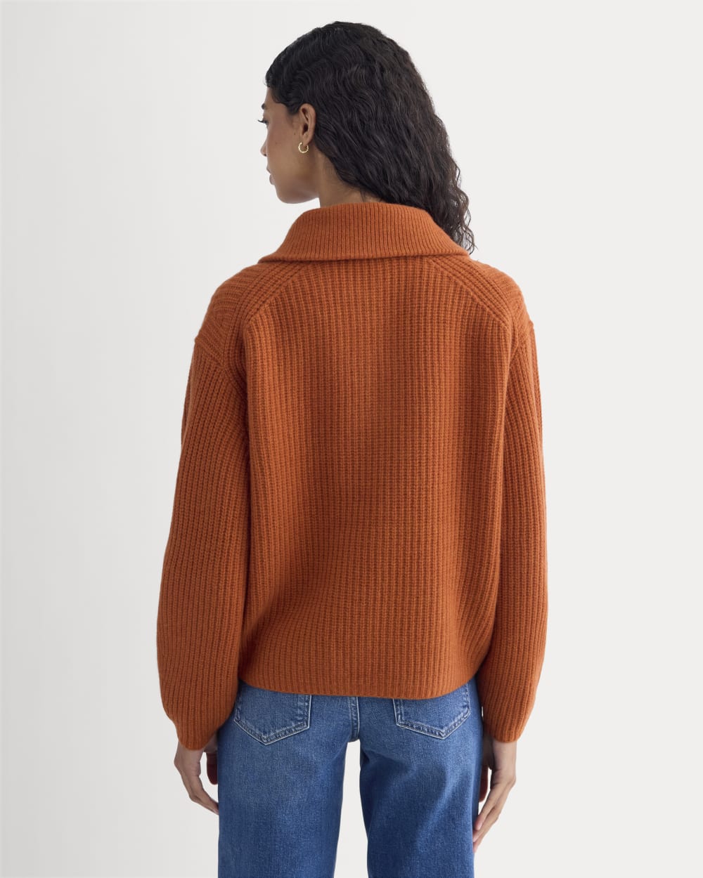 womens-half-zip-sweater-in-luxe-merino-rust-heather
