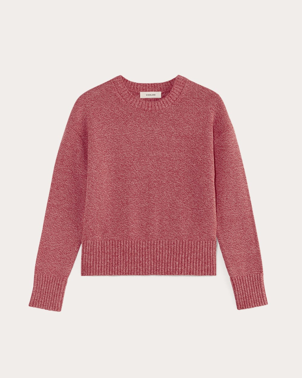 womens-organic-cotton-crew-sweater-pink-peony-red | alt