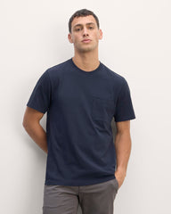 mens-premium-weight-pocket-tee-navy | primary