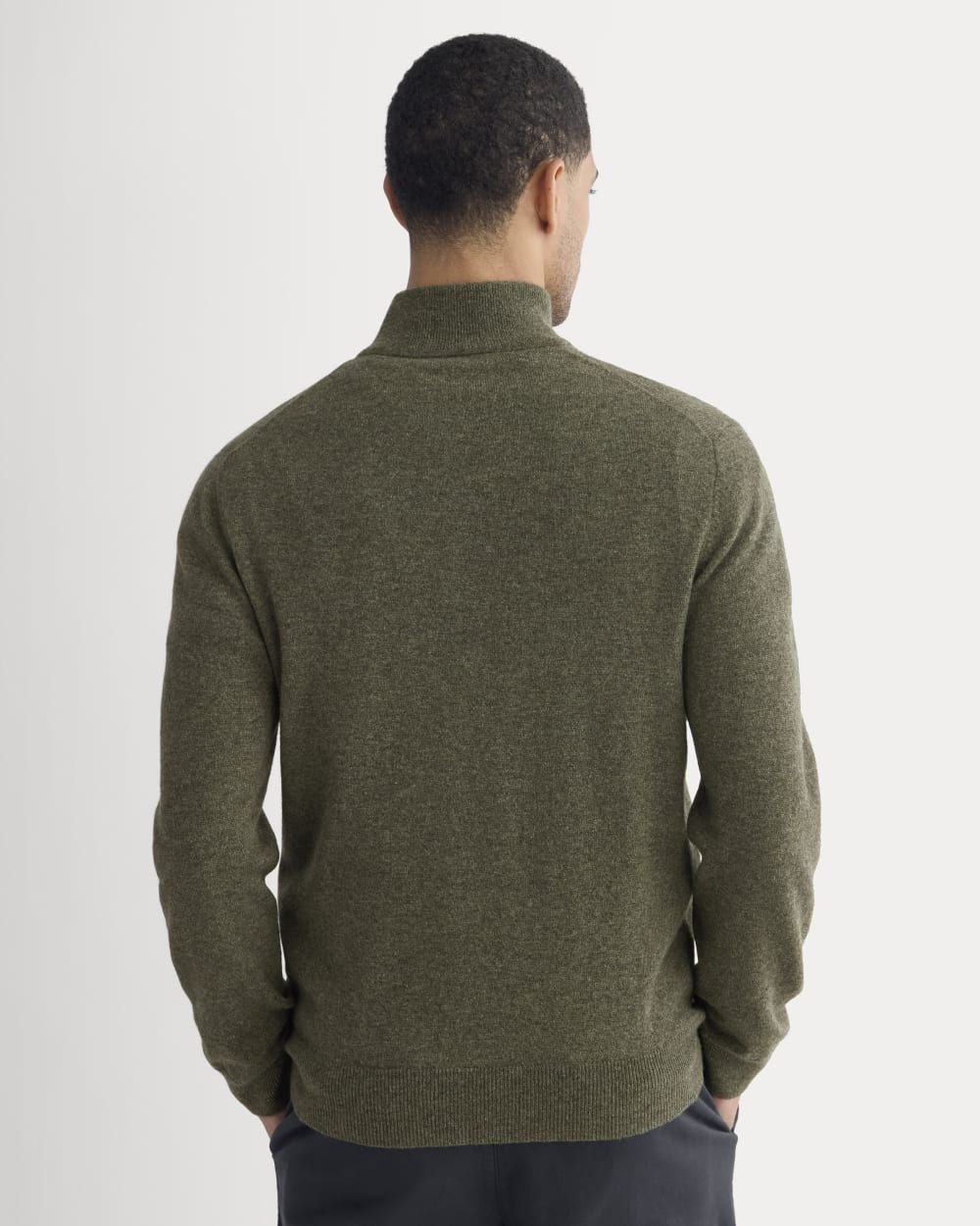 mens-cashmere-quarter-zip-sweater-hthr-army-green