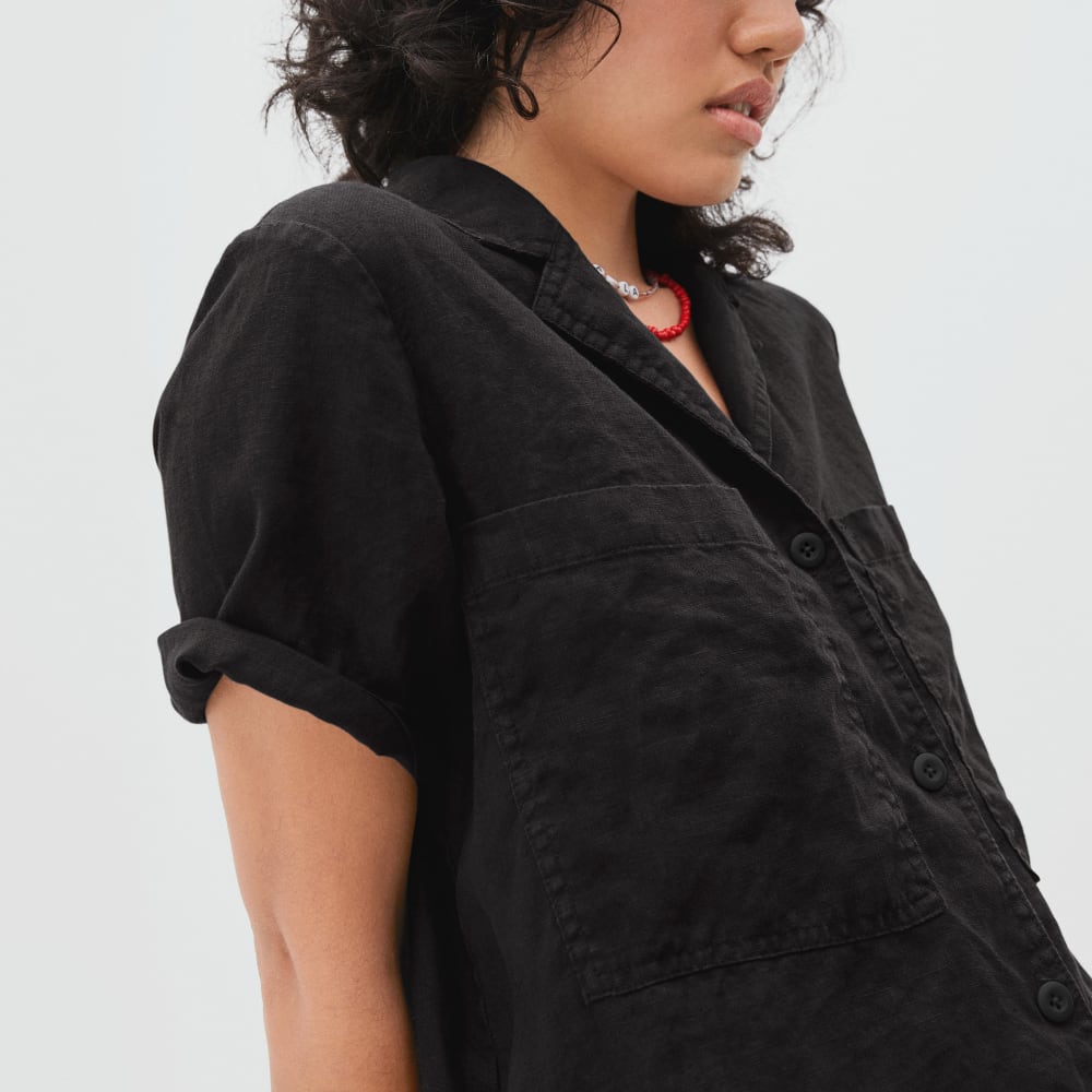 womens-linen-workwear-dress-black
