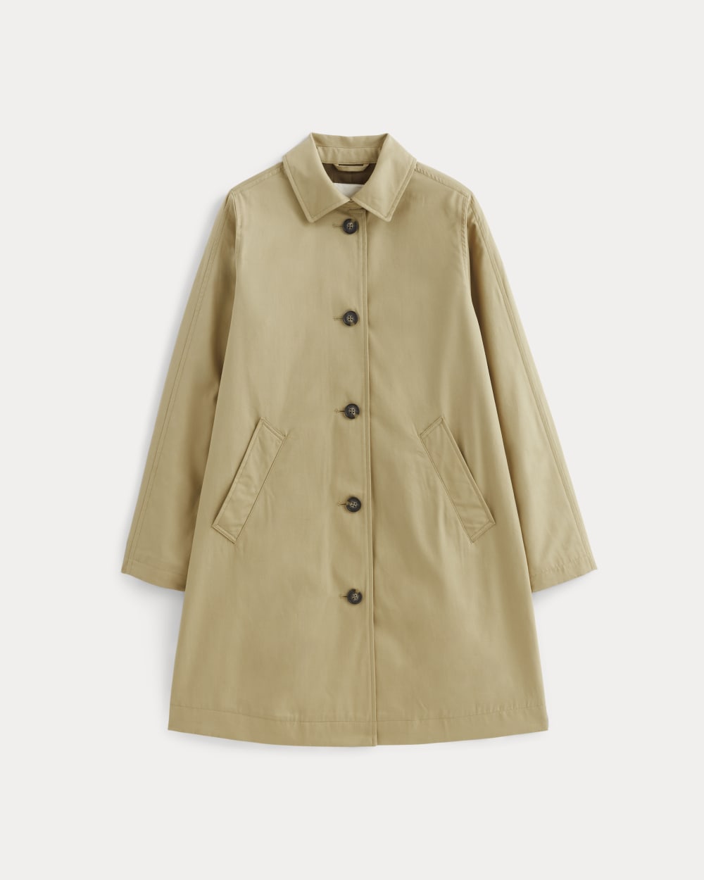 womens-cotton-twill-mac-coat-cornstalk | alt
